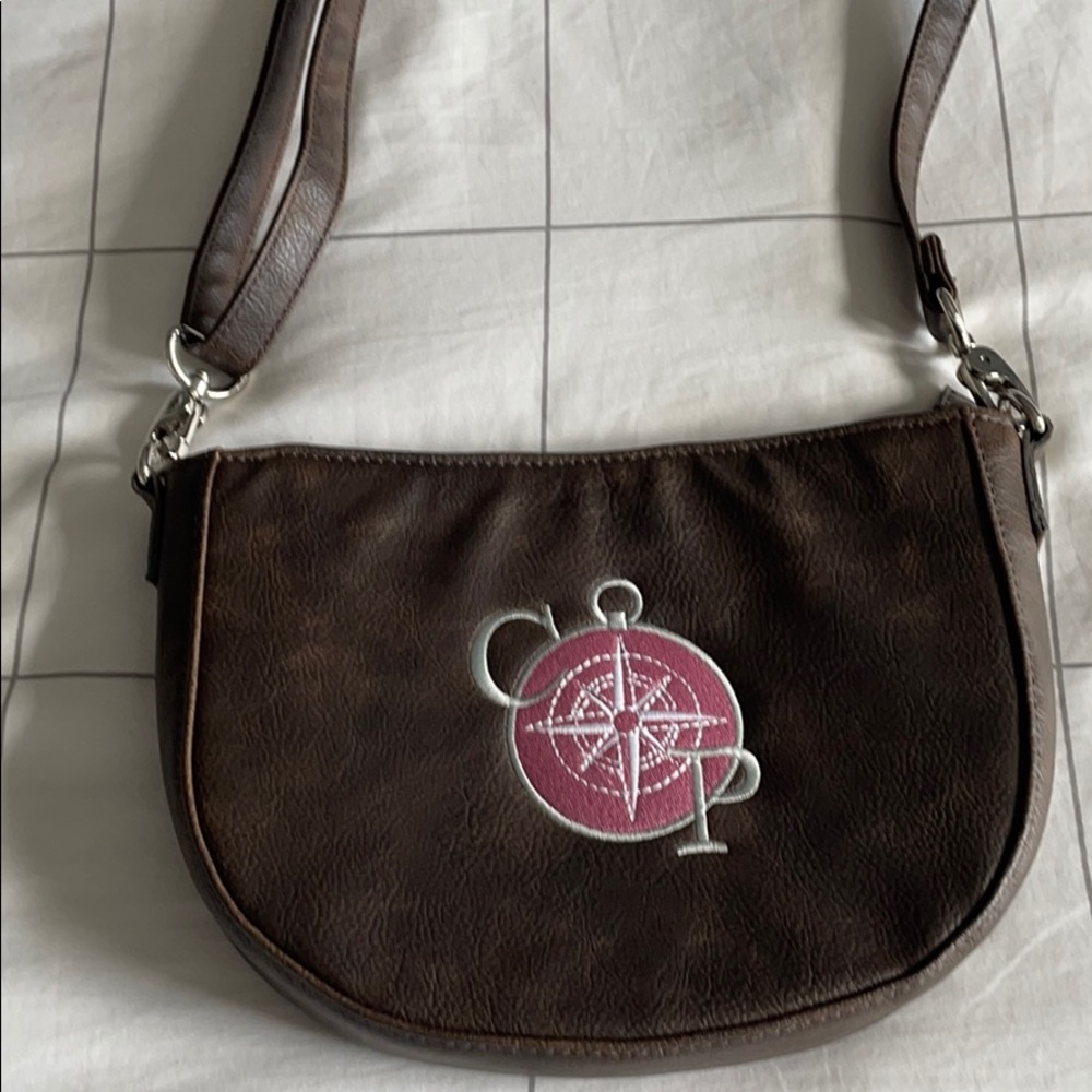 EUC, Thirty-one Half Moon Crossbody Purse